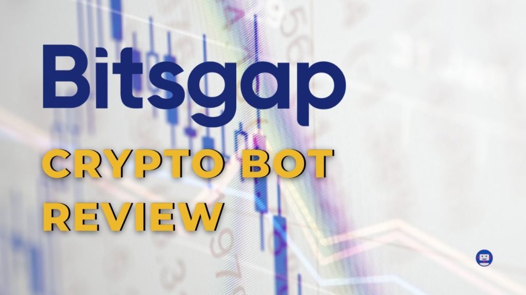 Featured image for a bitsgap review of their crypto trading bot.